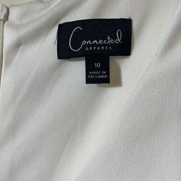 CONNECTED Apparel SARA IVORY JUMPSUIT - Picture 10 of 11